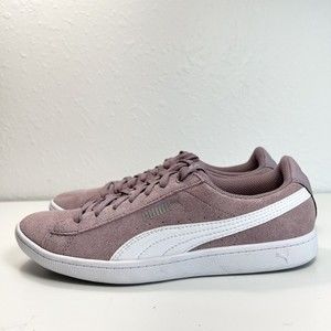 Puma Womens Size 7.5 Vikky 370204 01 Purple Casual Shoes Sneakers